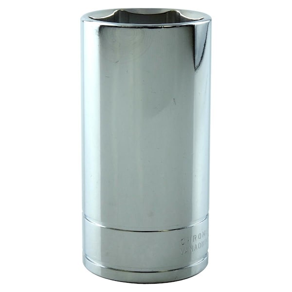 K-Tool International 3/8" Drive, 23mm Metric Socket, 6 Points, Chrome 3/8" Drive, 23mm, 6Pt KTI-27223 - main